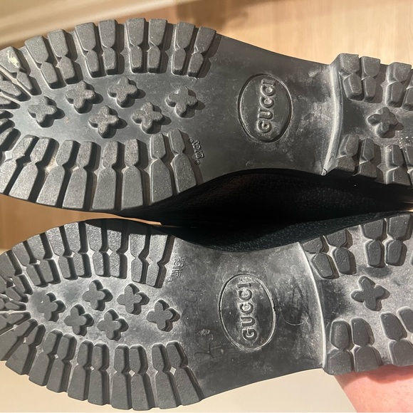 AUTHENTIC GUCCI WOMENS LOAFERS size 7.5 - Picture 5 of 7